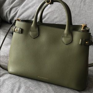 Burberry pistachio bag